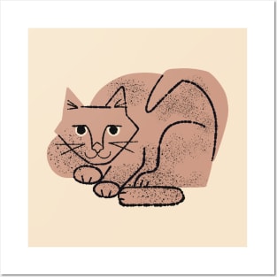 Cuddly Cat No. 2 Posters and Art